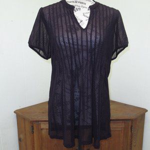 💎 5/$25 💎❤️❤️Fun Sheer Blouse Layering Top❤️❤️